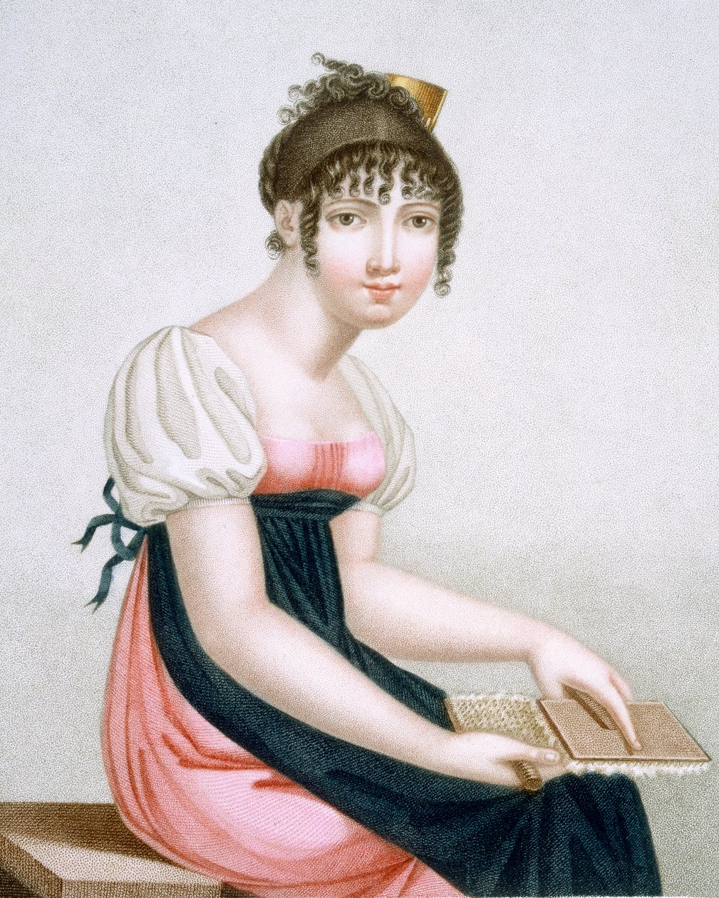 Carder, graverad av Augrand, ca 1816 av Madame G. Busset Dubruste