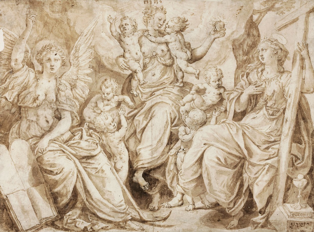 Faith, Hope and Love. av Maarten de Vos