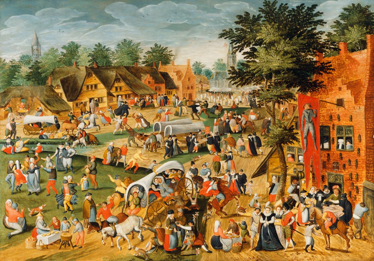 Sankt Georgs högtid, av Maerten van Cleve