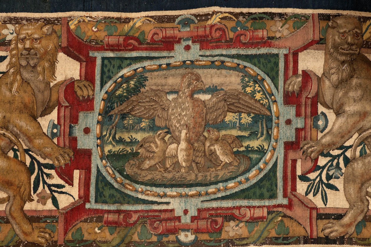 Berättelsen om Gideon, sent 1500-tal (silke och ull) av Maerten van Heemskerck
