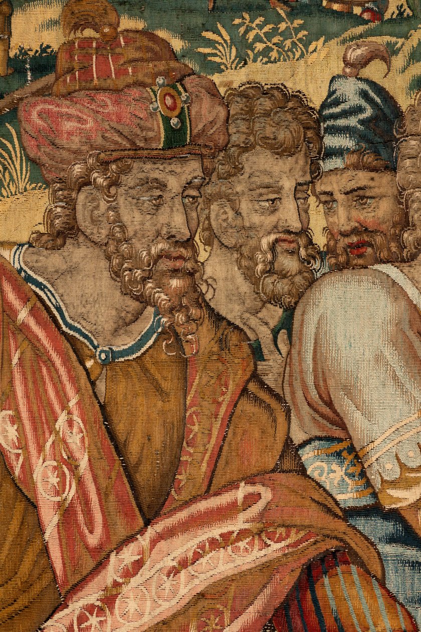 Berättelsen om Gideon, sent 1500-tal (silke och ull) av Maerten van Heemskerck