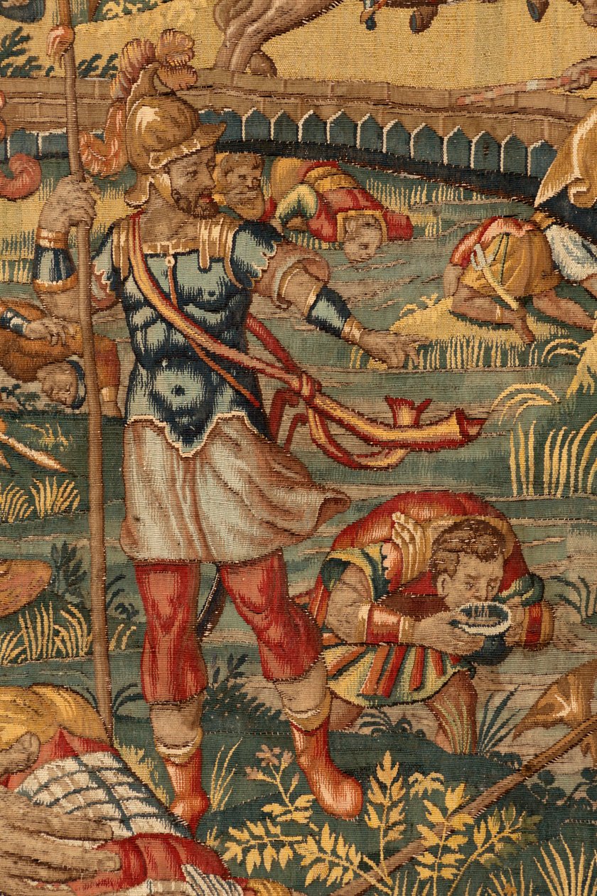Berättelsen om Gideon, sent 1500-tal (silke och ull) av Maerten van Heemskerck