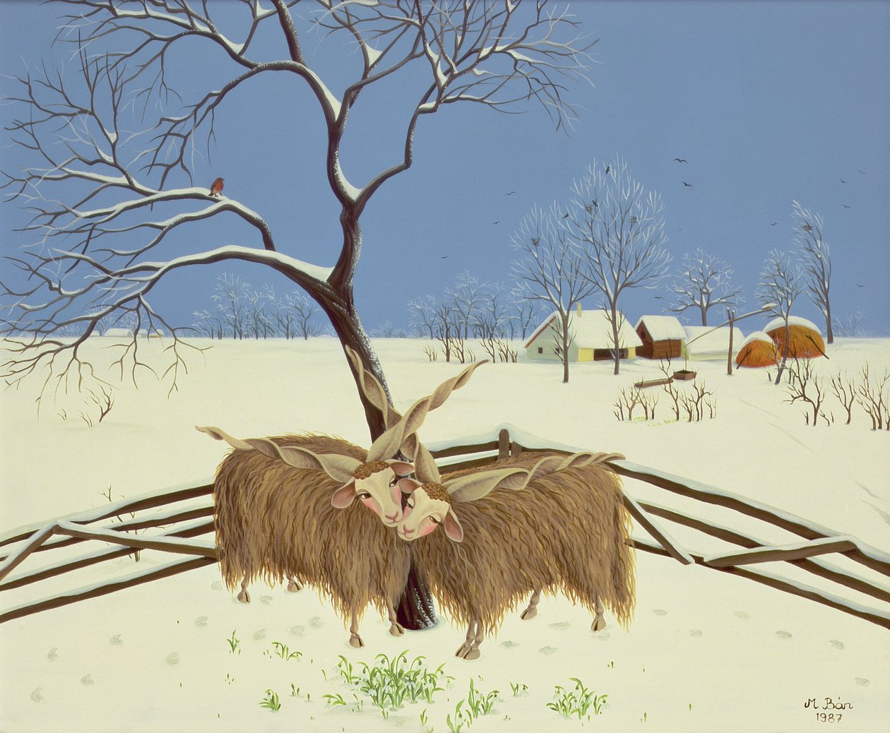 Vår i vinter, 1987 av Magdolna Ban