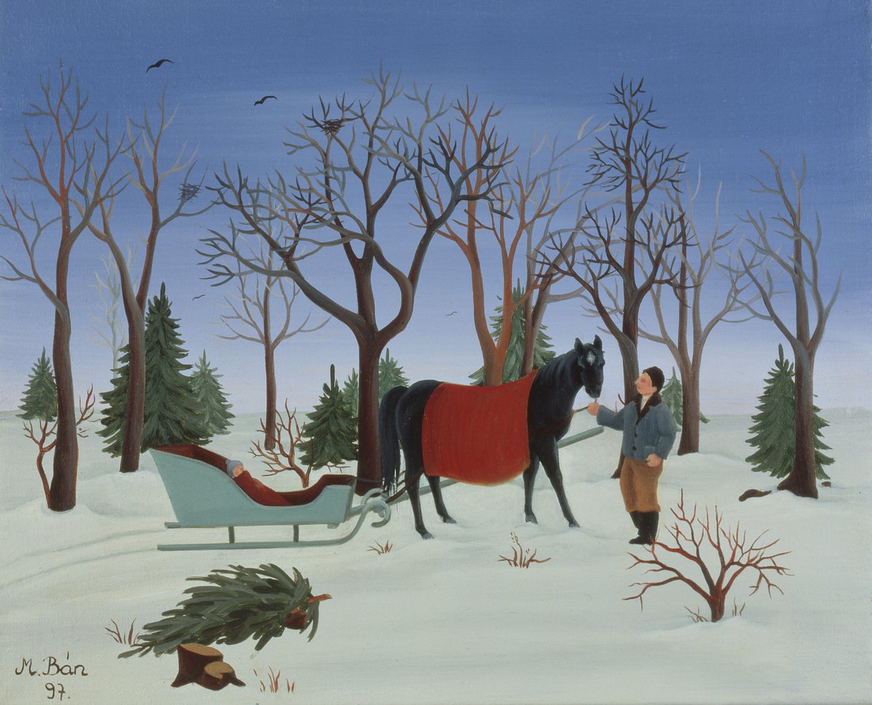 Vinter, 1997 av Magdolna Ban