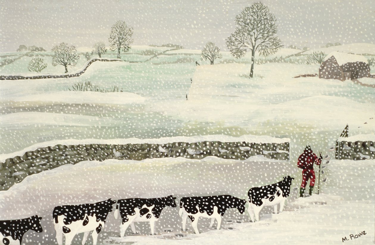 Cotswold: Winter Scene av Maggie Rowe