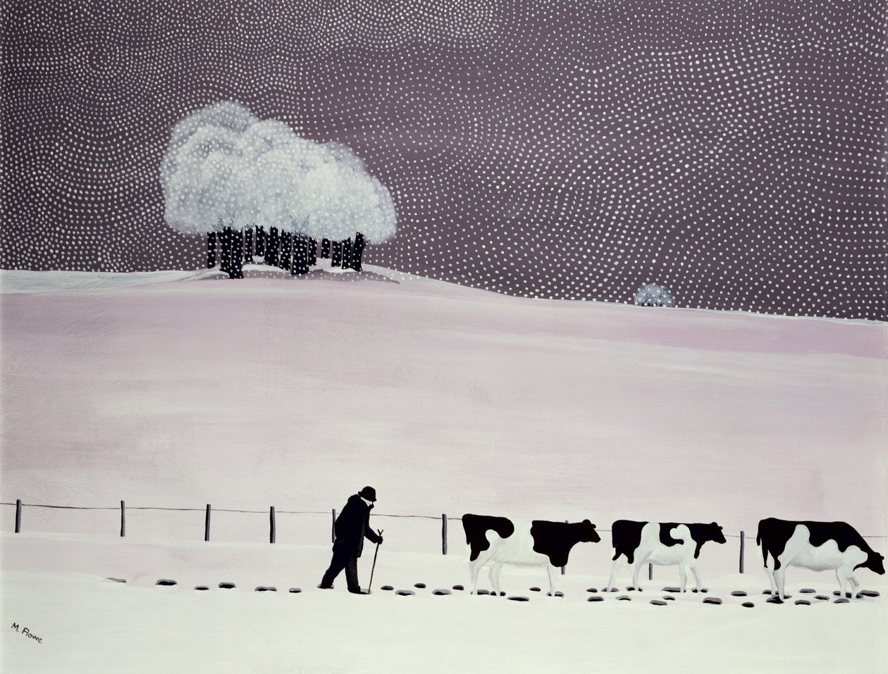 Kor i en snöstorm av Maggie Rowe