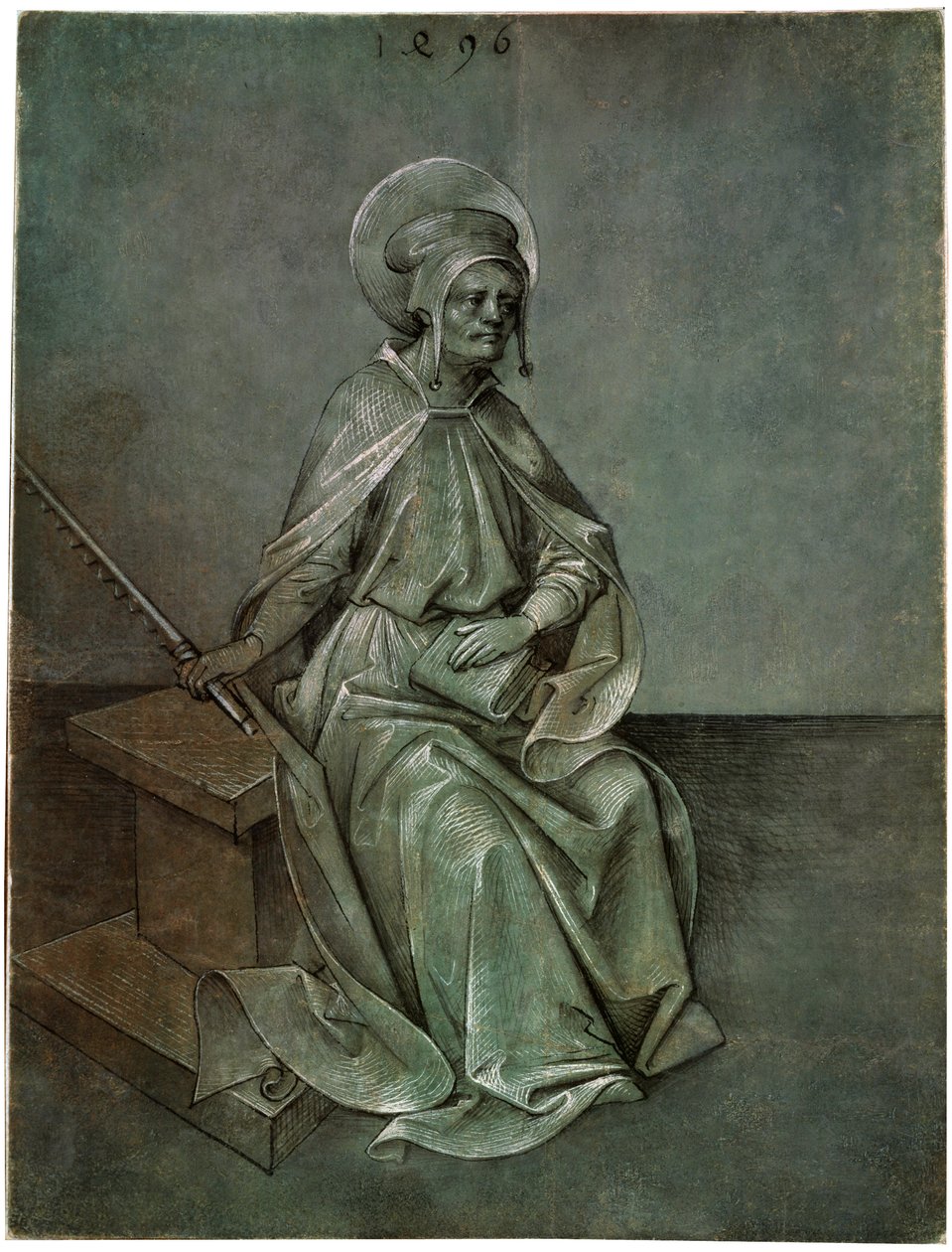 Aposteln Simon, 1496. av Mair von Landshut