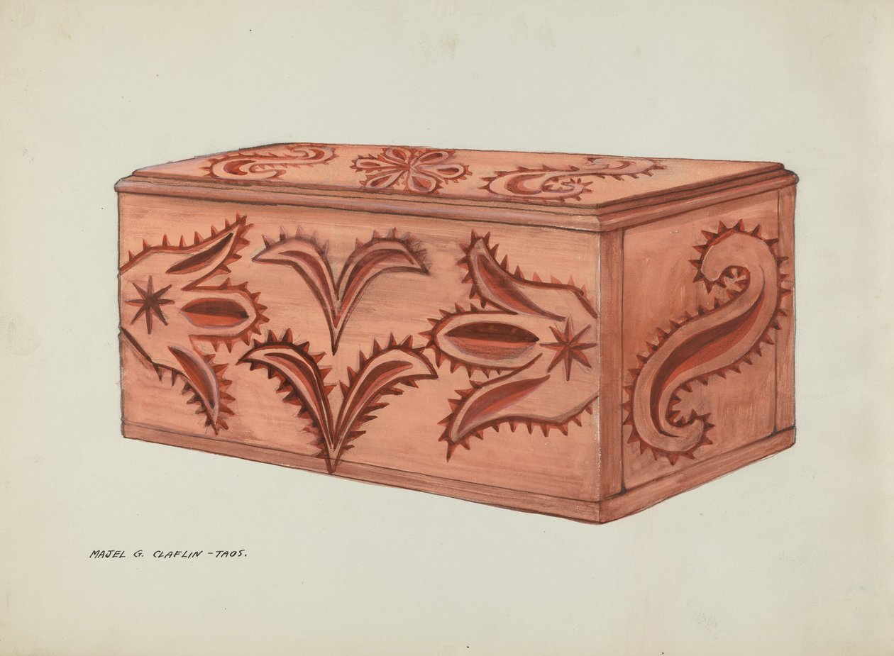 Box, c. 1937. av Majel G. Claflin