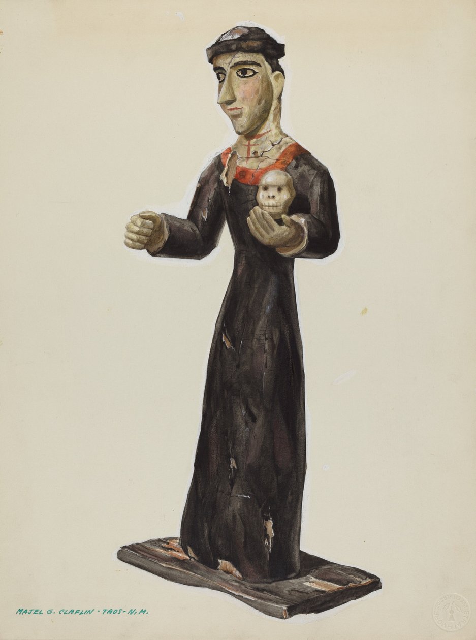 Bulto - Saint Rita, ca. 1938. av Majel G. Claflin