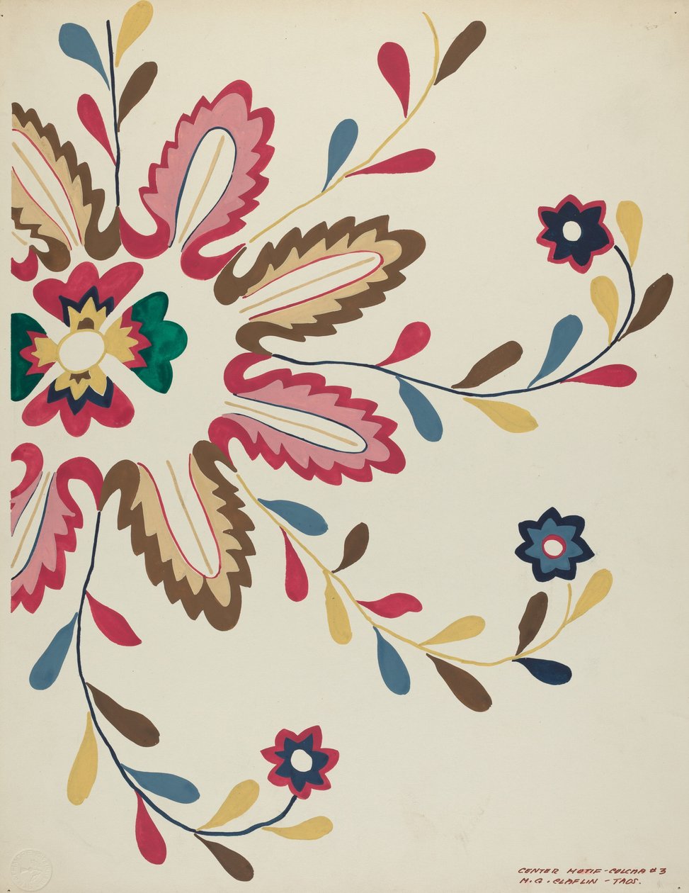 Quiltplatta av Majel G. Claflin