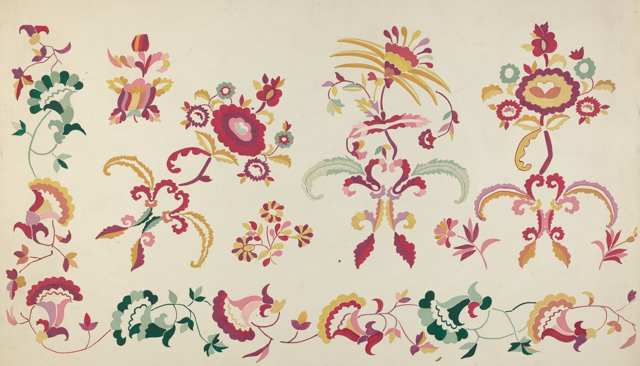 Broderi från överkast, 19351942. av Majel G. Claflin