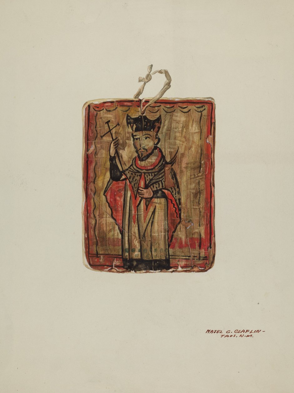 Altartavla, 19351942. av Majel G. Claflin