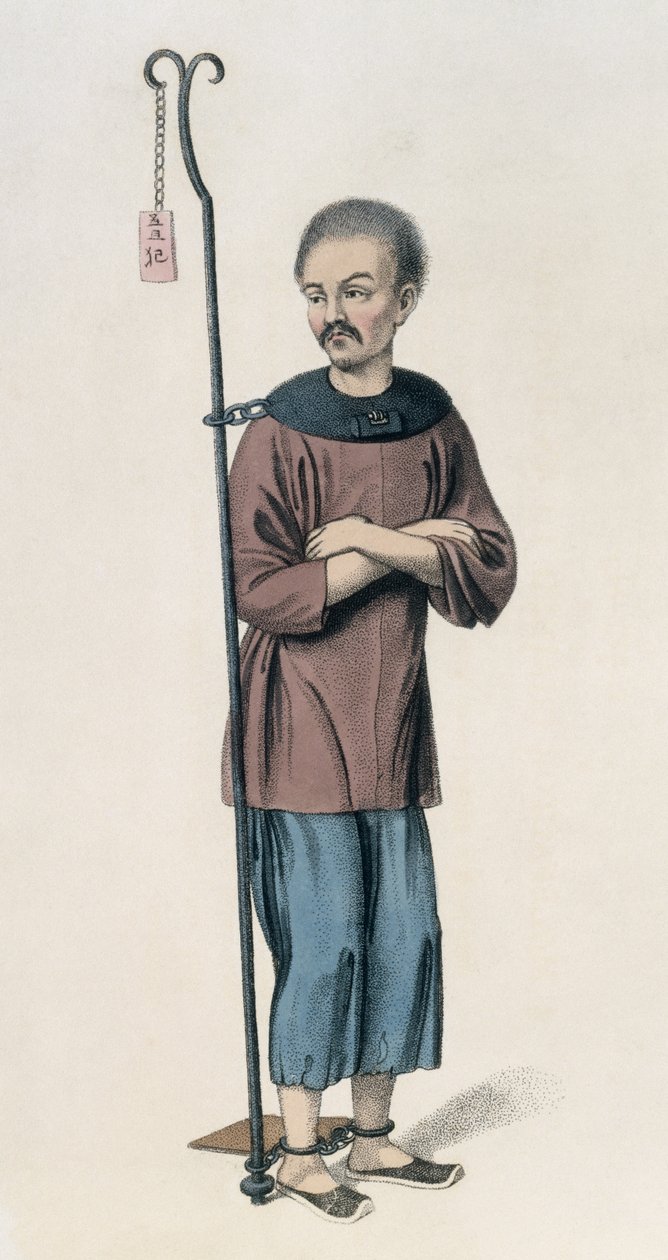 A Malefactor Chained to an Iron Bar, plåt 12 från 