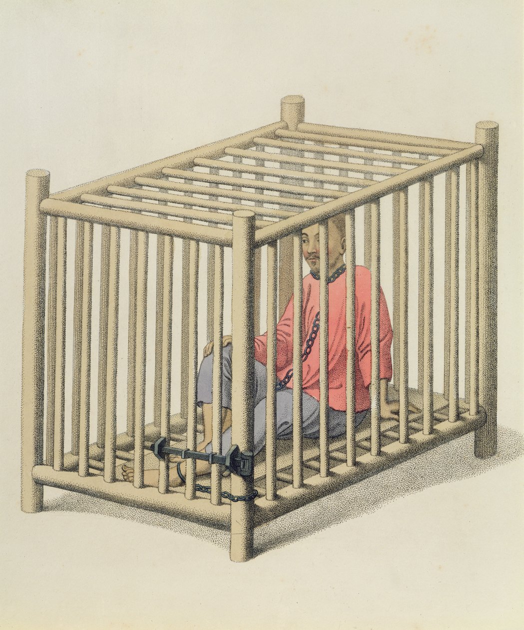 A Malefactor in a Cage, plåt 15 från 