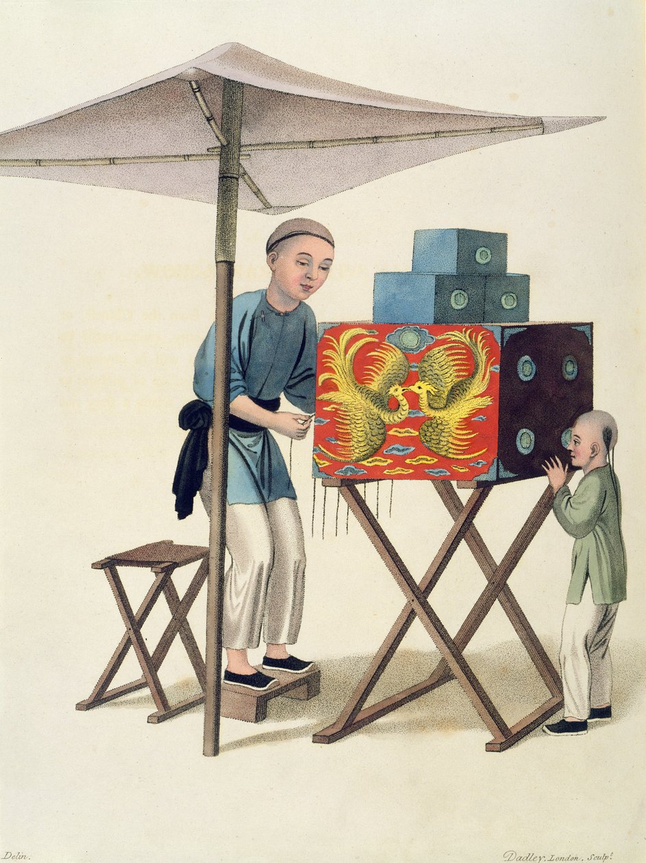 A Man with a Raree-Show, plåt 10 från 