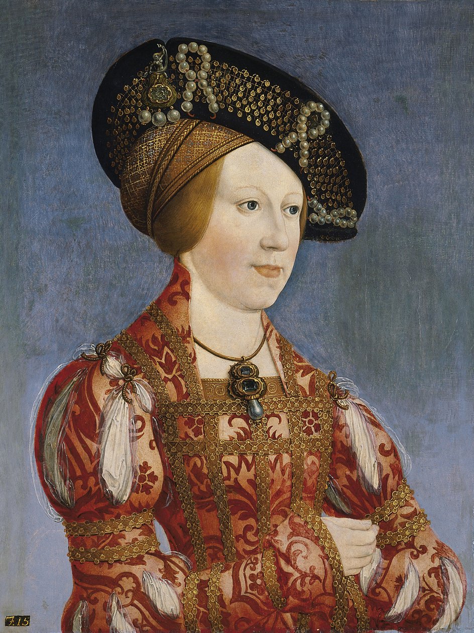 Anna av Böhmen och Ungern 1503-1547, 1519 av Maler zu Schwaz