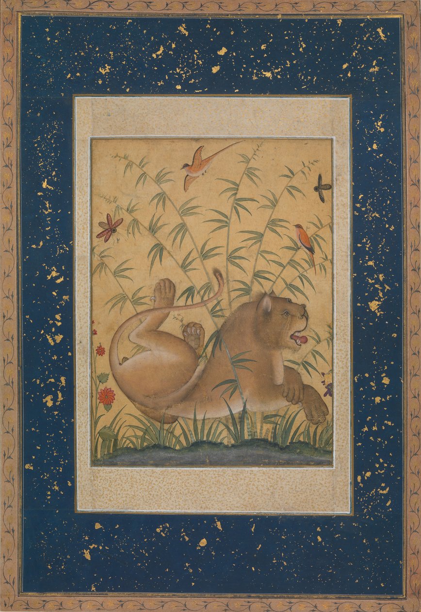 Lejon i vila, ca. 1585. av Mansur