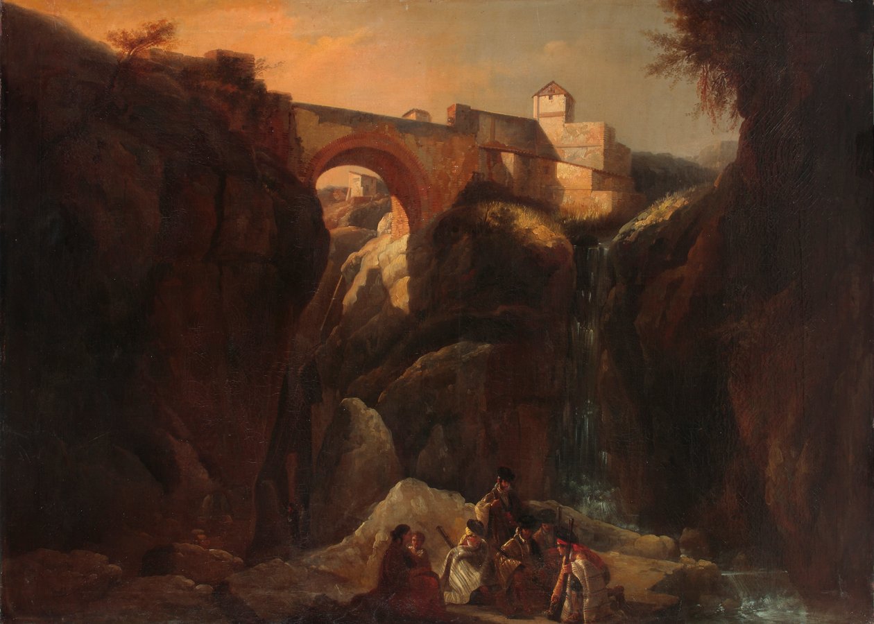 Smugglers in the Ronda Hills av Manuel Barron y Carrillo