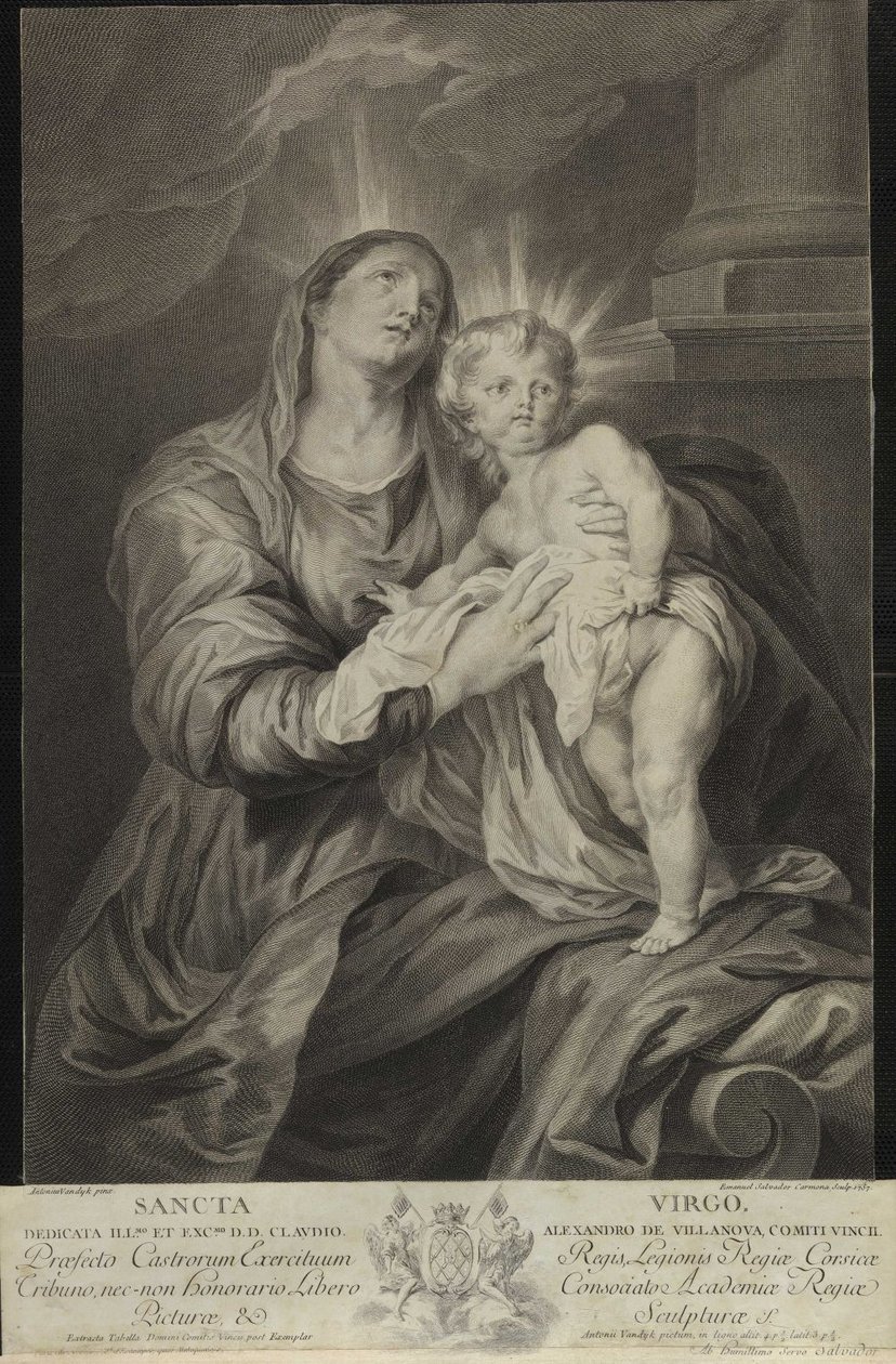 Sancta Virgo av Manuel Salvador Carmona