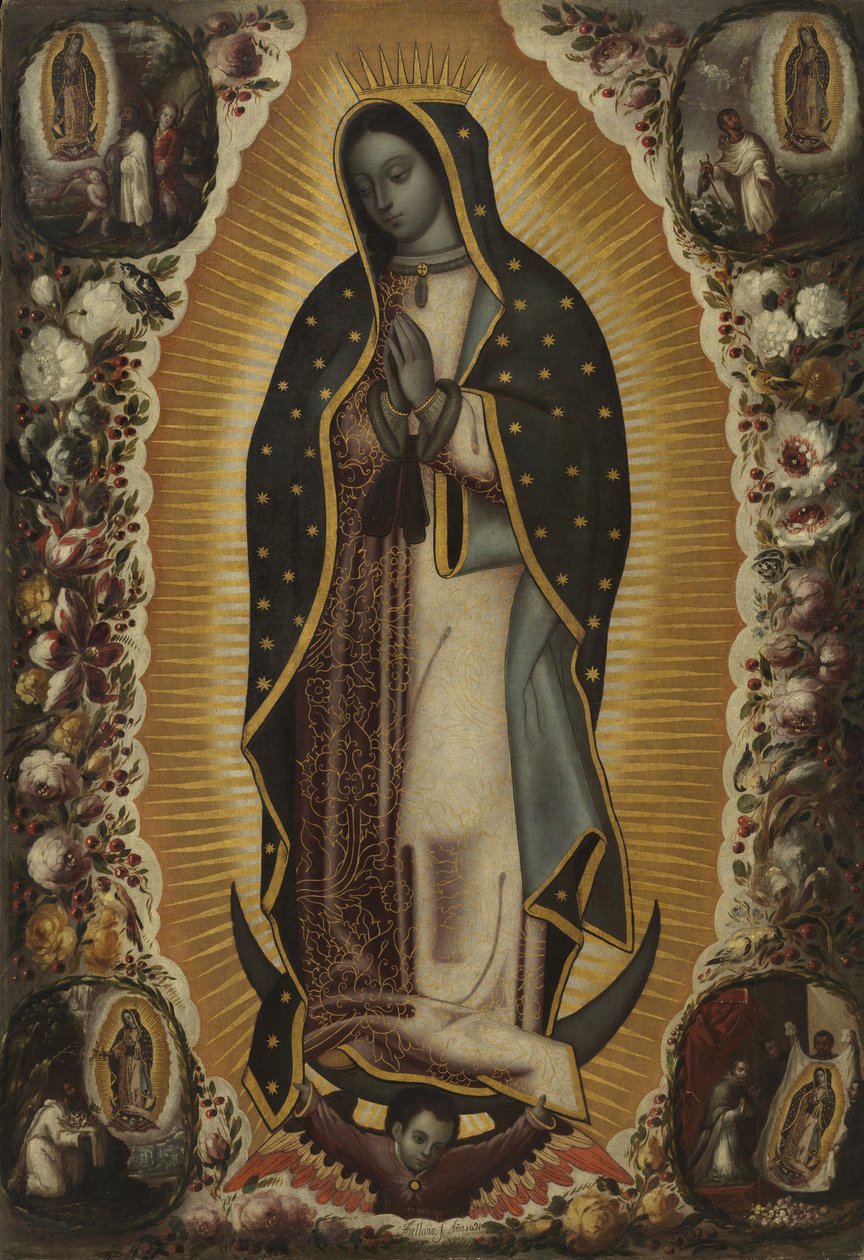 Jungfrun av Guadalupe av Manuel de Arellano