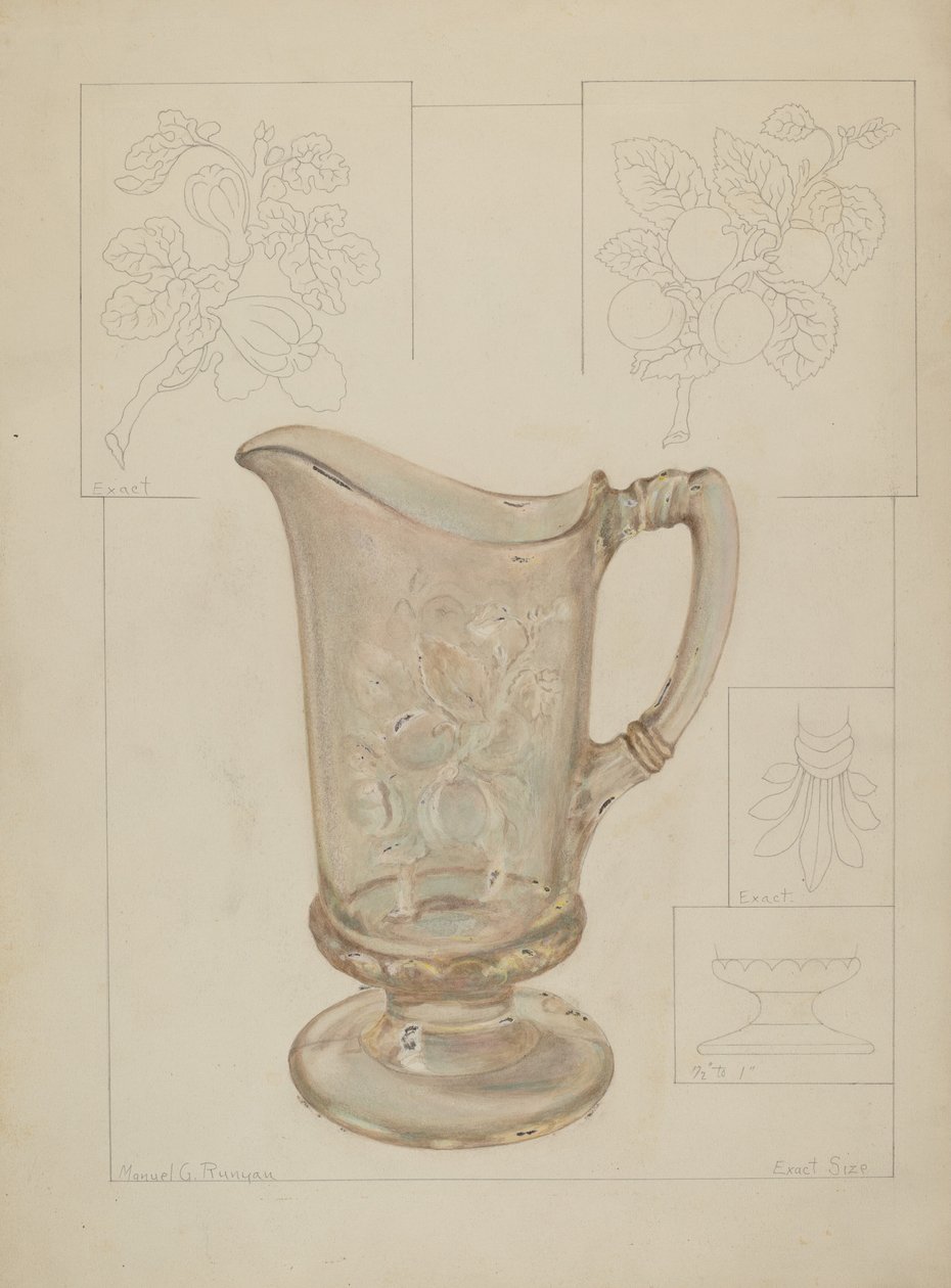 Pitcher, 1937. av Manuel G. Runyan
