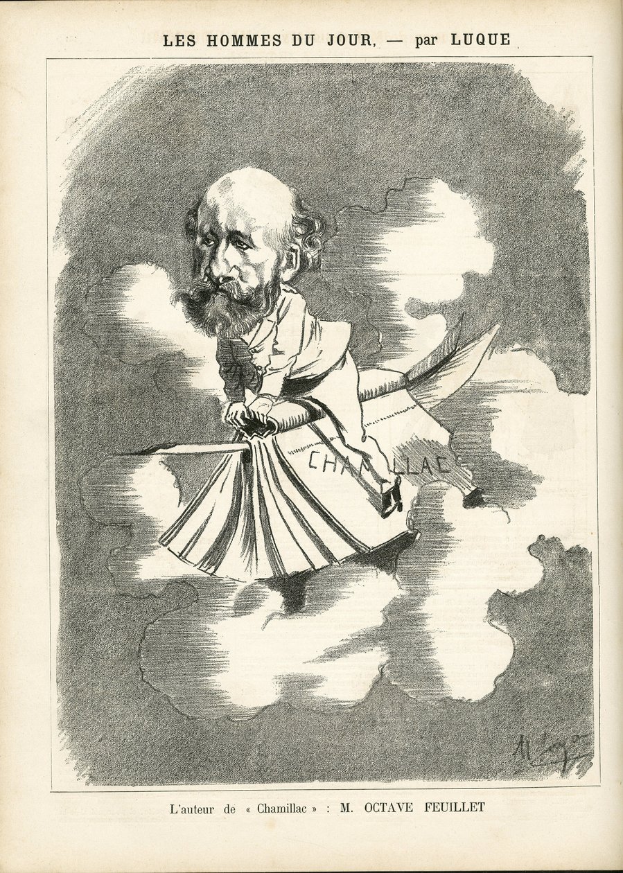 Illustration av Manuel Luque (1854-1919) i La Caricature (1880) av Manuel Luque