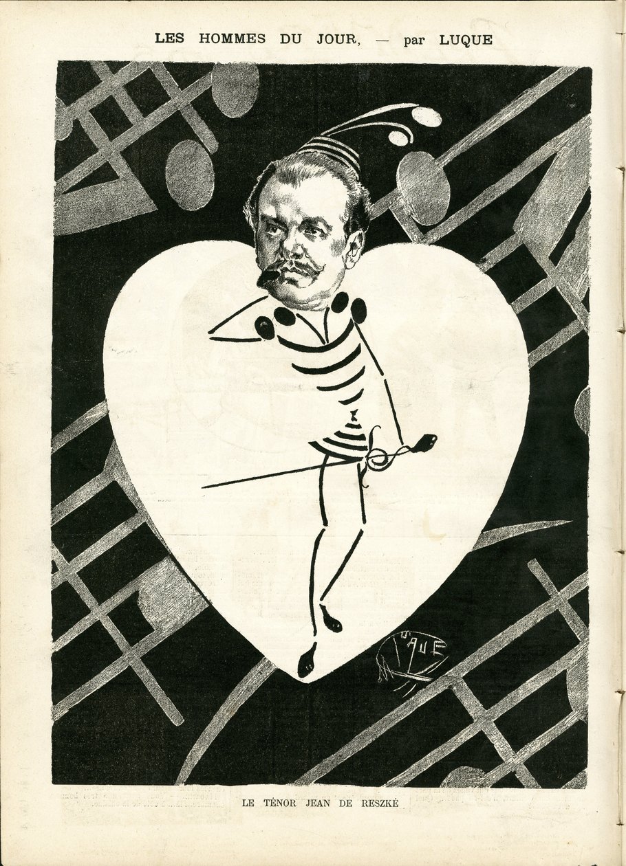 Illustration av Manuel Luque (1854-1919) i La Caricature (1880) av Manuel Luque