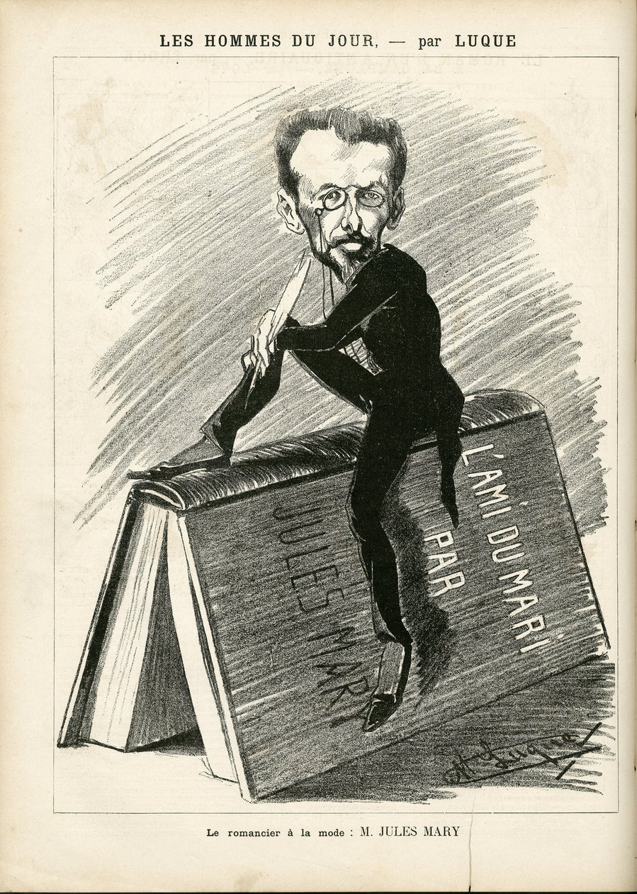 Illustration av Manuel Luque (1854-1919) i La Caricature (1880) av Manuel Luque