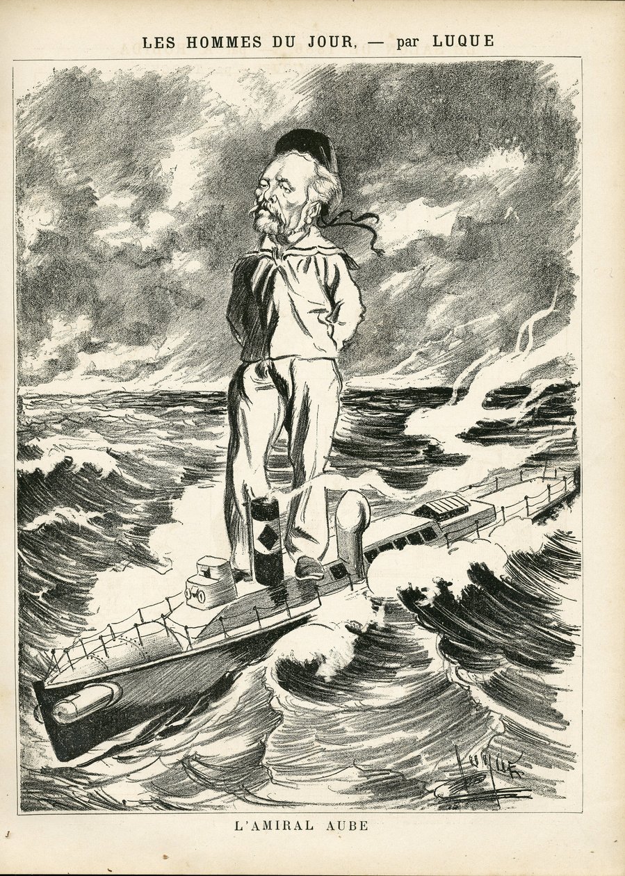 Illustration av Manuel Luque (1854-1919) i La Caricature (1880) av Manuel Luque