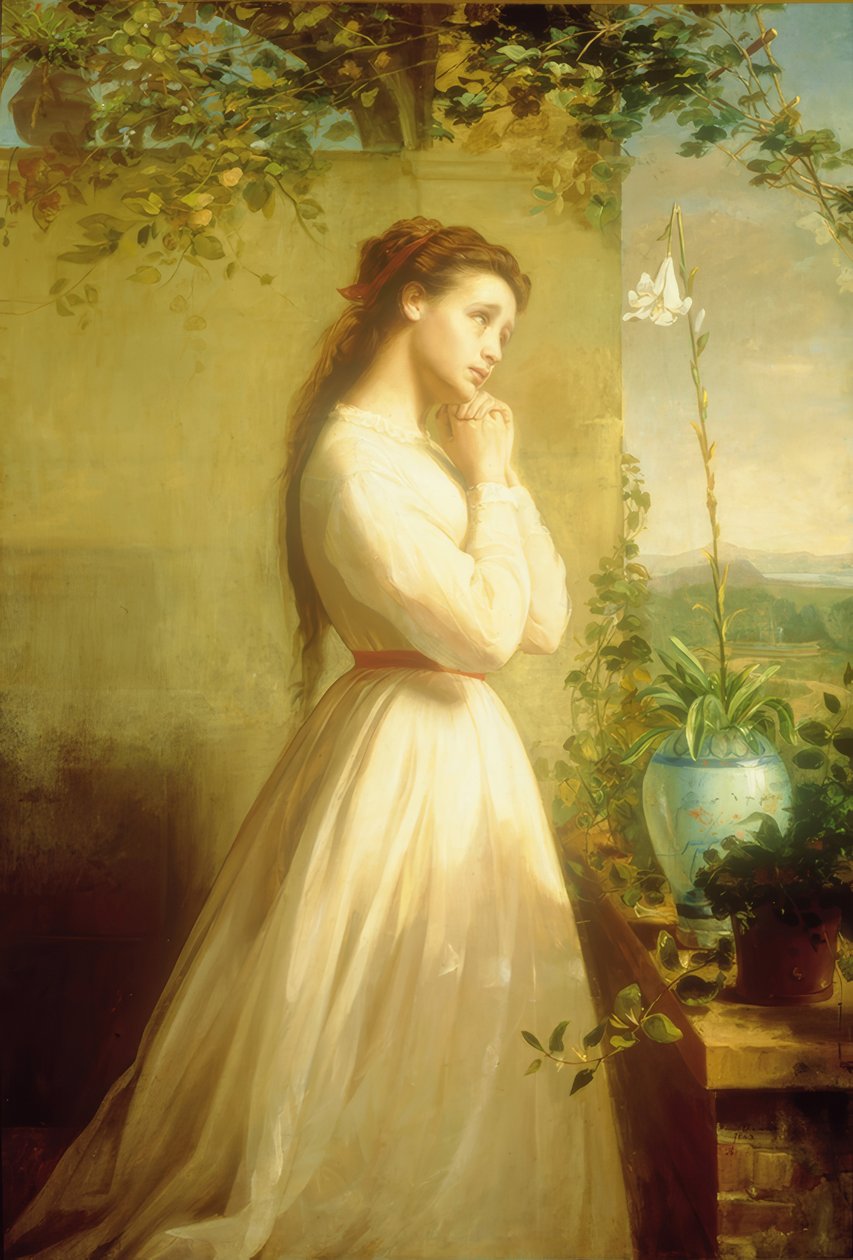 Den böjda blomman av Manuel Ocaranza