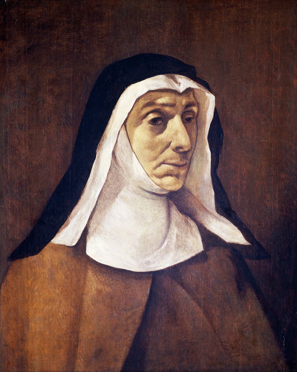 Gammal nunna av Marcantonio Bassetti
