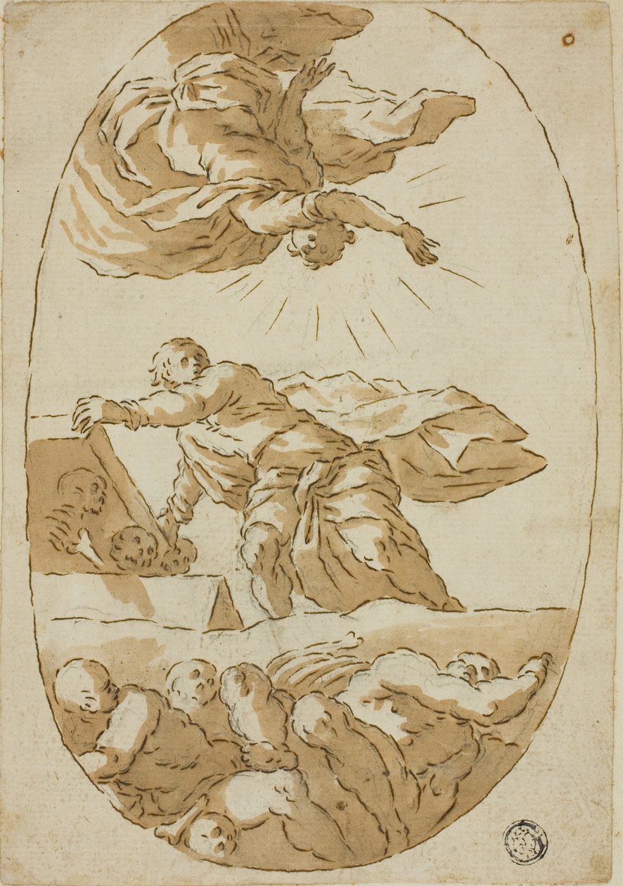 De dödas återuppståndelse av Marcantonio Bassetti