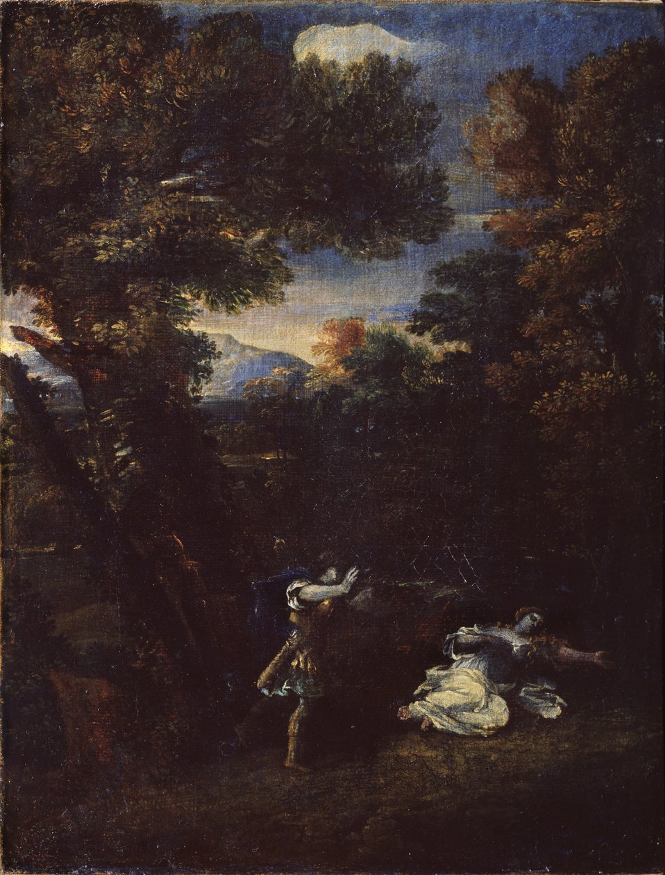 Cephalus och Procris av Marcantonio Franceschini