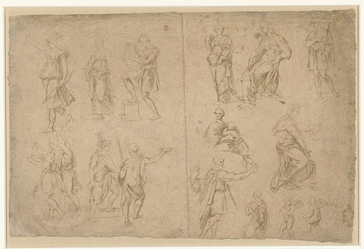 Motiv av Marcantonio Raimondi