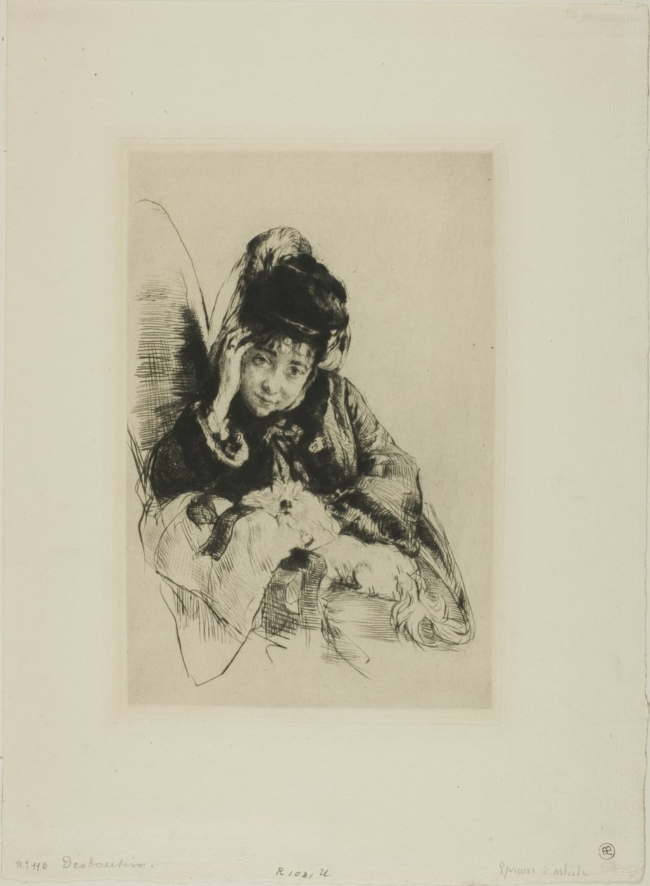 Ms. Desboutin av Marcellin Gilbert Desboutin