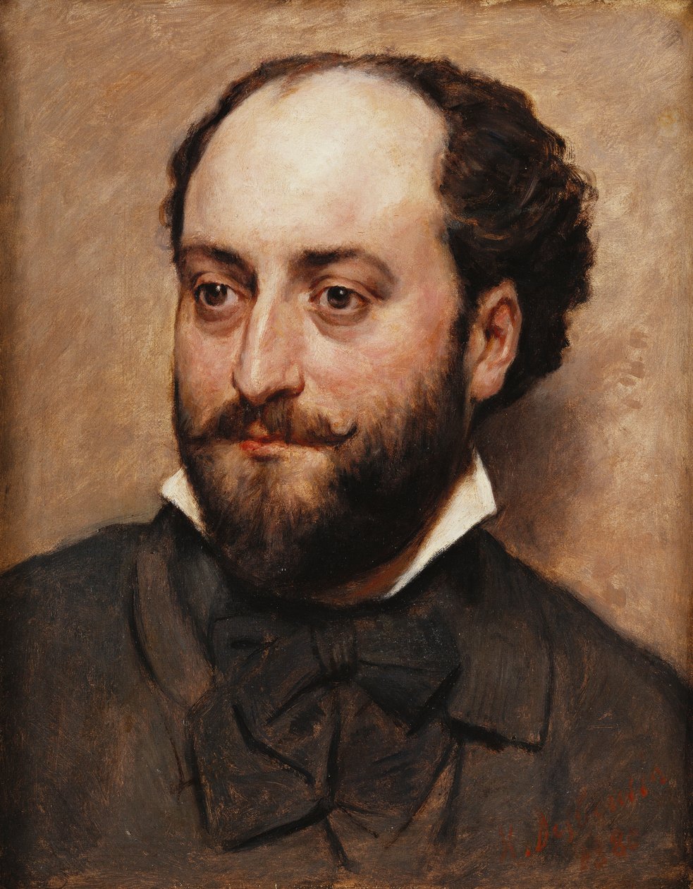 Målarens vän; Målarens vän, 1880 av Marcellin Gilbert Desboutin