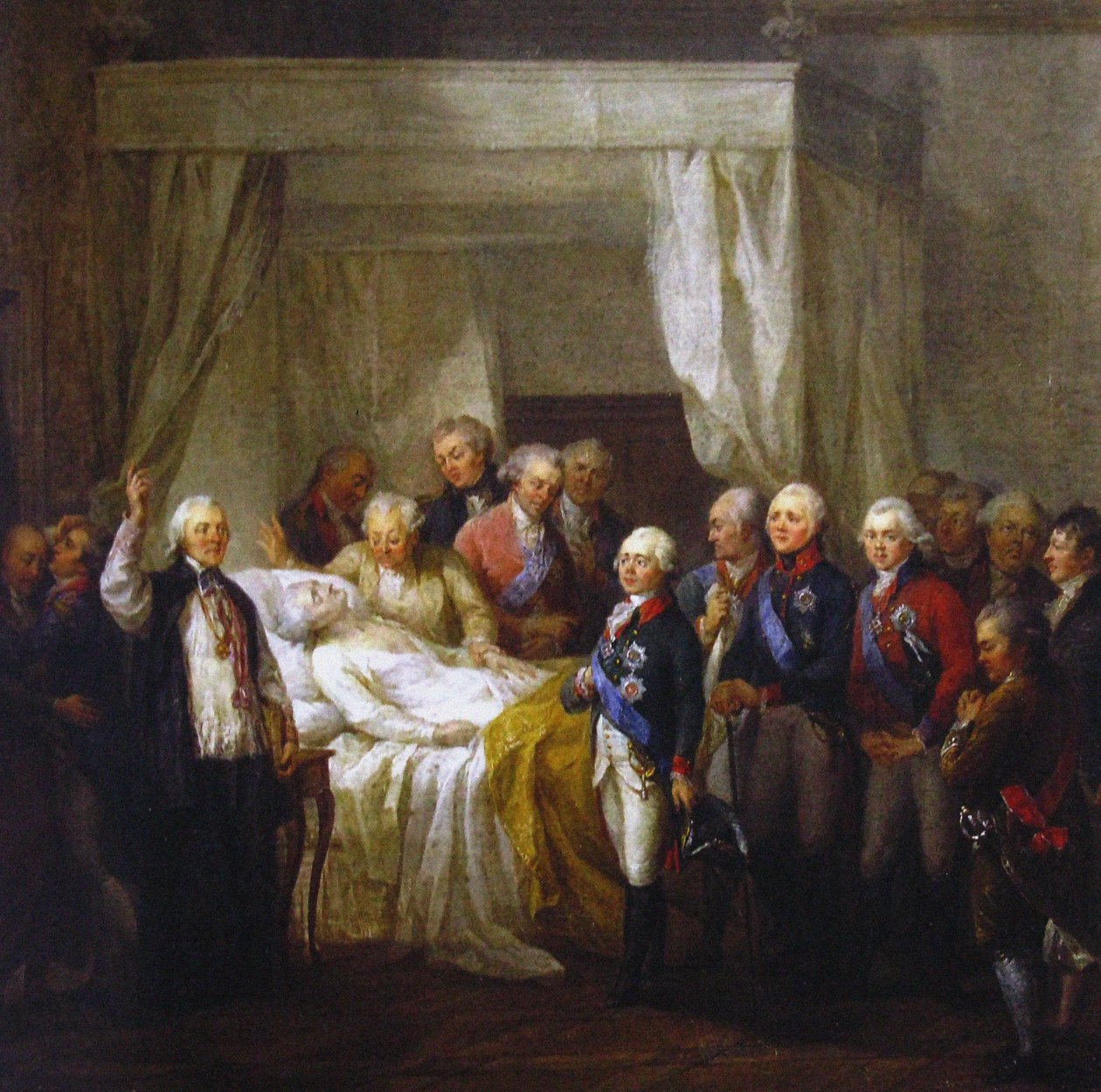 Stanislaw II August Poniatowskis död efter 1798 av Marcello Bacciarelli