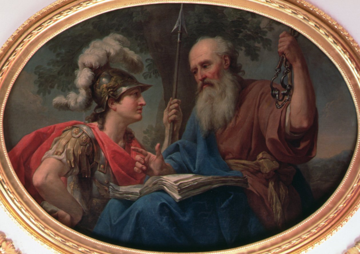 Wisdom, ca 1777 (olja på duk) av Marcello Bacciarelli