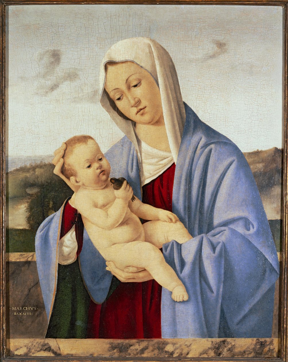 Madonna och barn av Marco Basaiti