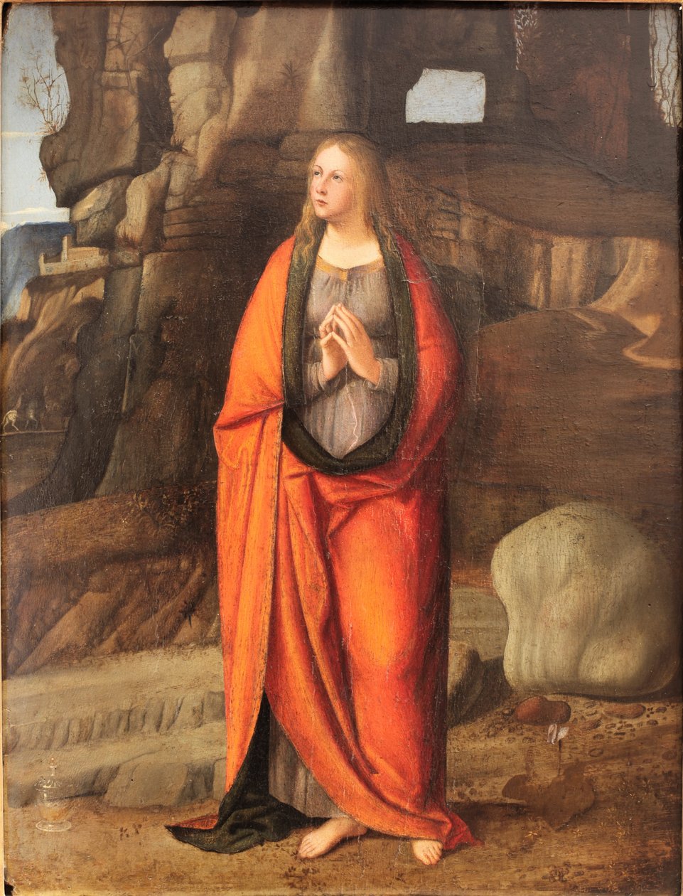Saint Mary-Magdalena repentant av Marco Basaiti