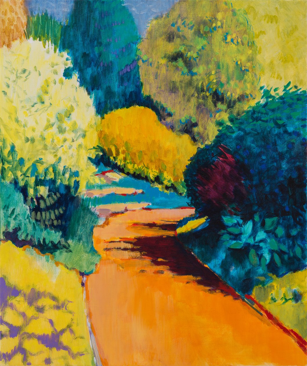 Orange Path av Marco Cazzulini