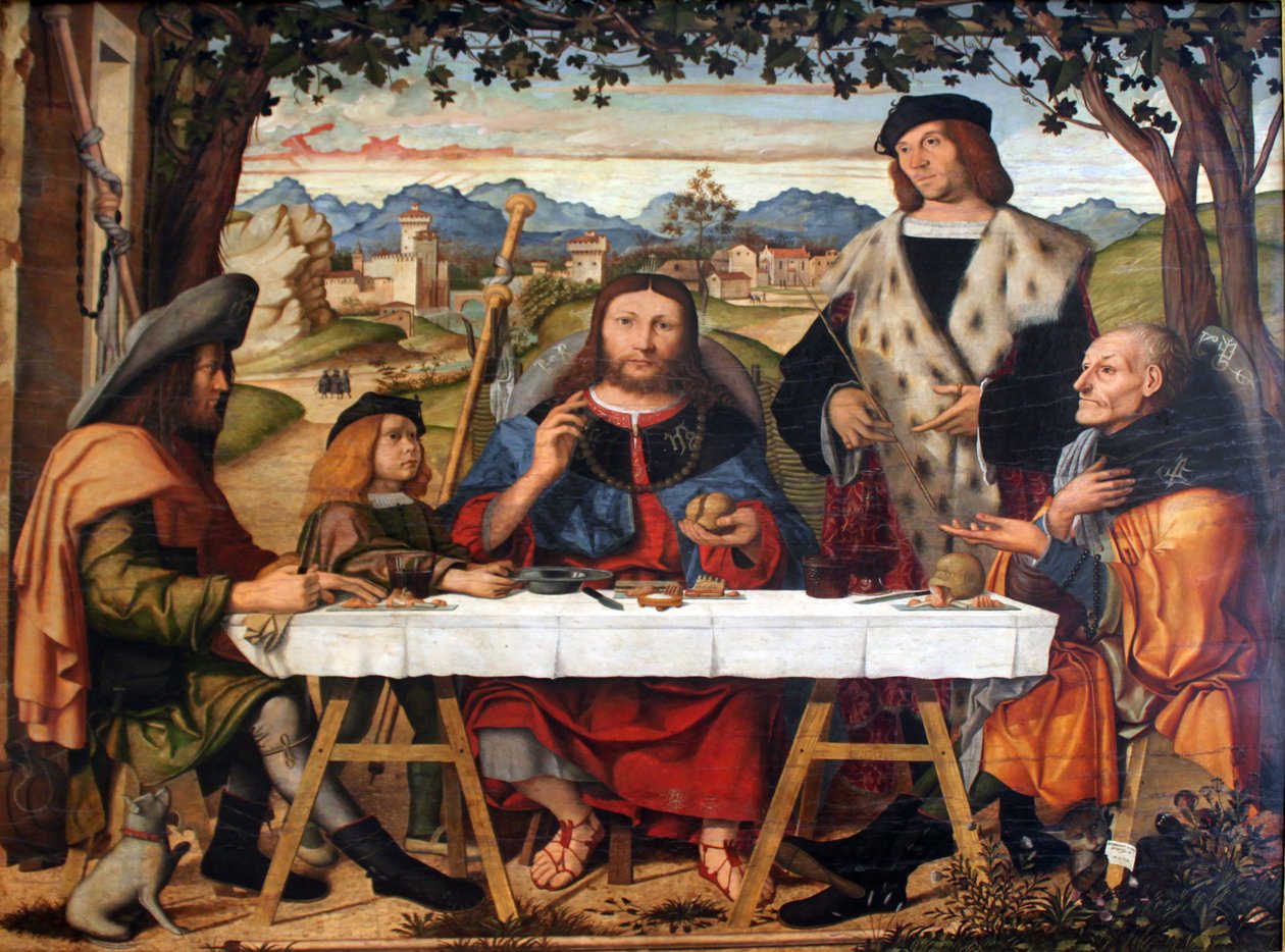 Kristus vid Emmaus av Marco Marziale