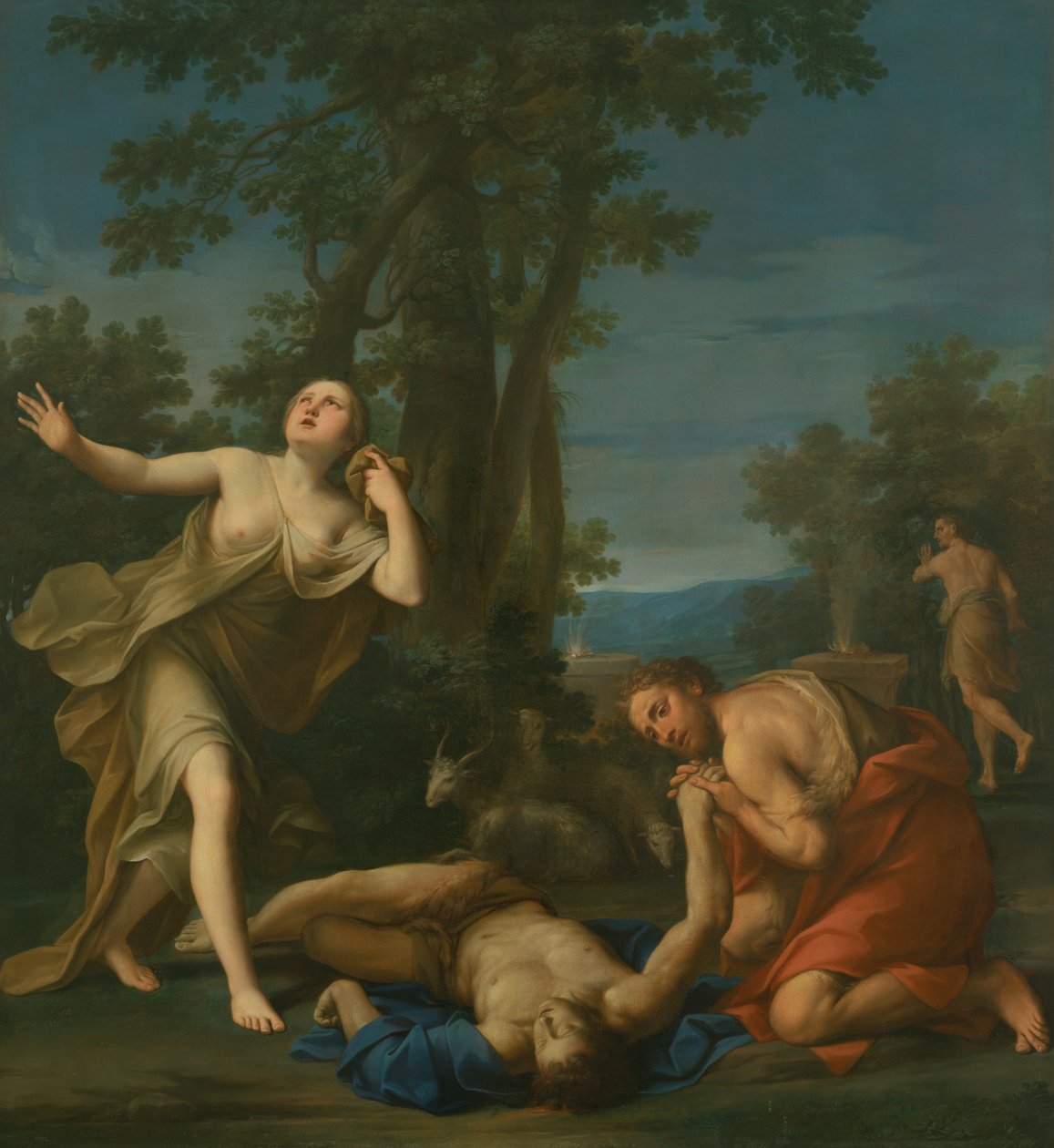 Abels död av Marcantonio Franceschini