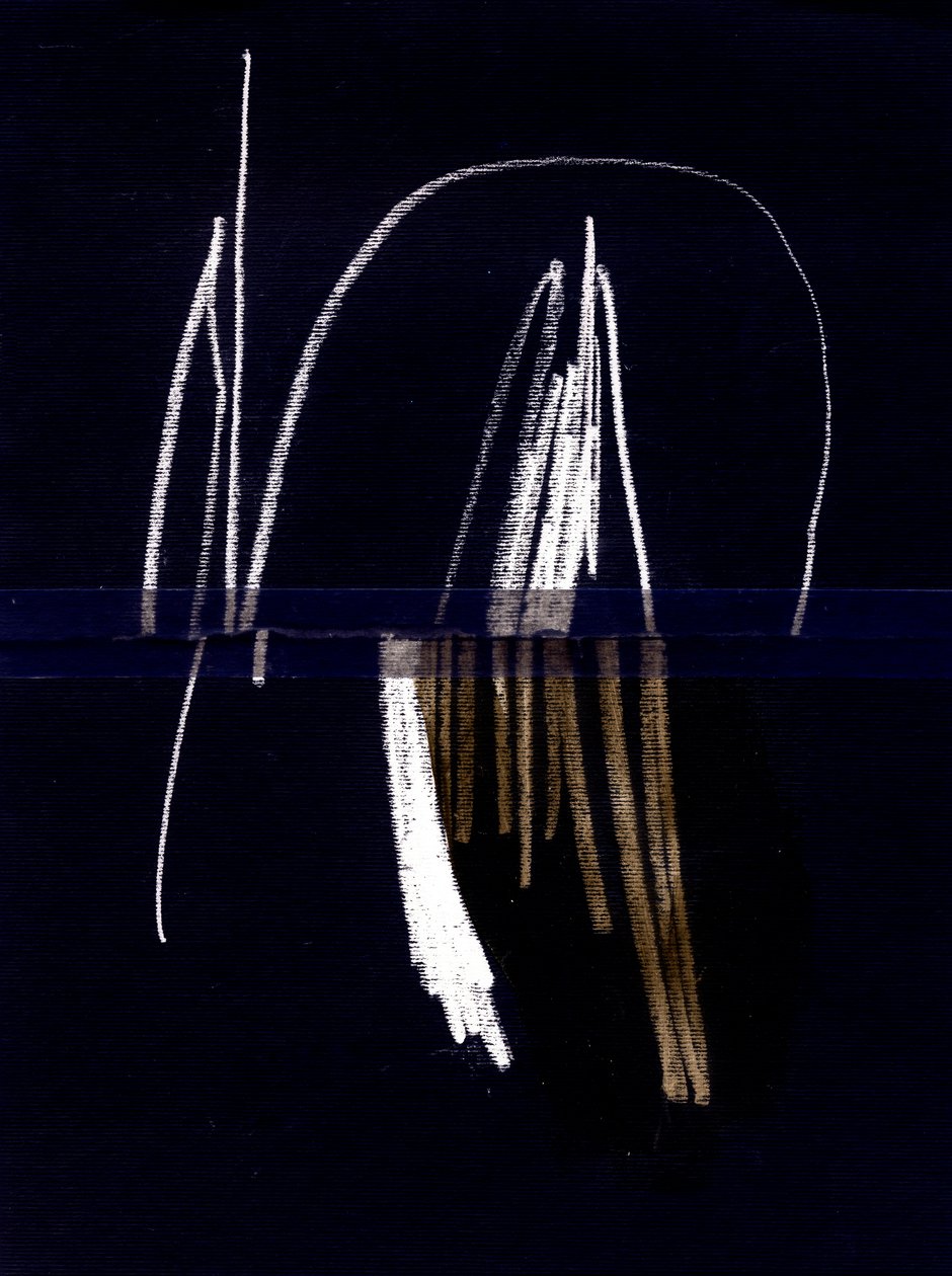 Due, 2018 (collage) av Marco Campedelli