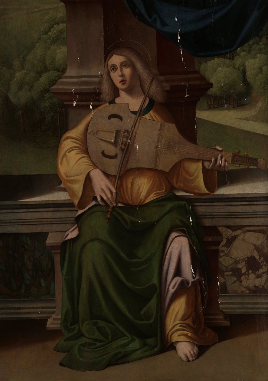 Heliga Cecilia av Marco Palmezzano