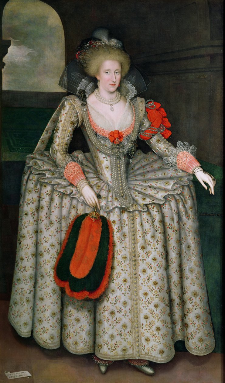 Anne av Danmark, c.1605-10 av Marcus Gheeraerts