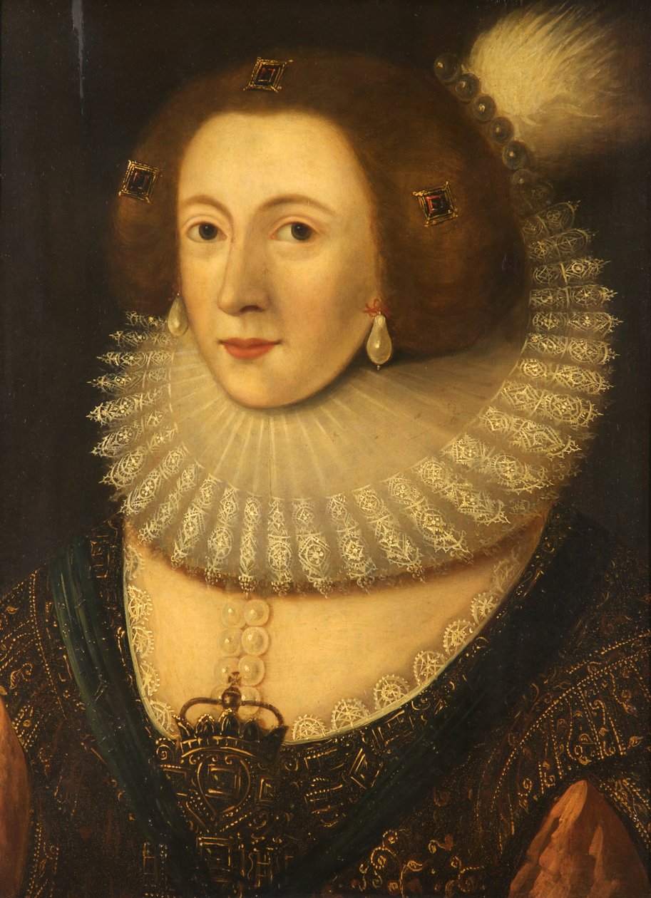 Porträtt av en dam, ca 1600-35 av Marcus Gheeraerts