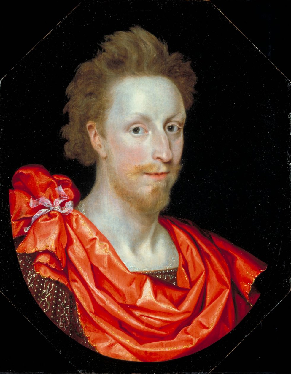 Portrait of a Man in Classical Dress, possibly Philip Herbert, 4th Earl of Pembroke av Marcus Garret Gheeraerts the Younger