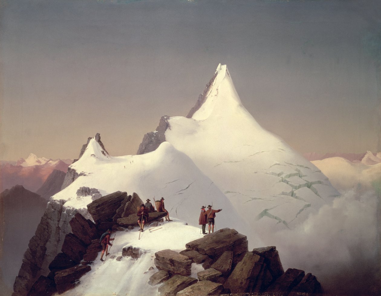 Utsikt över berget "Grossglockner" (The Great Bellringer) av Marcus Pernhart