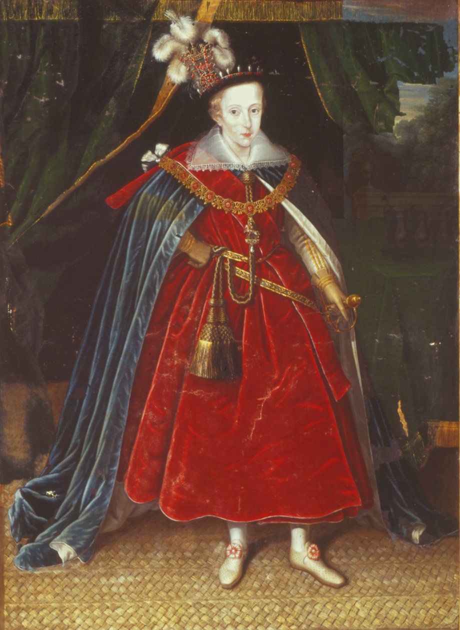 Henrik, prins av Wales, ca 1603 av Marcus Garret Gheeraerts the Younger